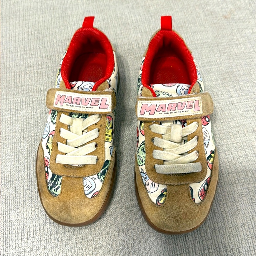 Marvel Super Hero Spiderman Boys Casual Sneaker size 11